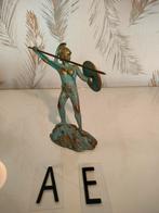 Griekse bronzen speerwerper beeld, Ophalen of Verzenden