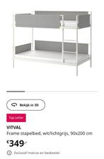 Zeer stevig metalen stapelbed, Ophalen, Zo goed als nieuw, Stapelbed