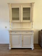 Landelijke kast buffetkas koffiekast en of als hobbykast, Ophalen, Gebruikt, Minder dan 150 cm, Eikenhout