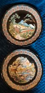 2x Aziatische Wandborden Real China, Ophalen of Verzenden