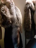140 cm lange echte zilvervos vintage bont stola bonrkraag, Ophalen of Verzenden, Zo goed als nieuw, Maat 46/48 (XL) of groter