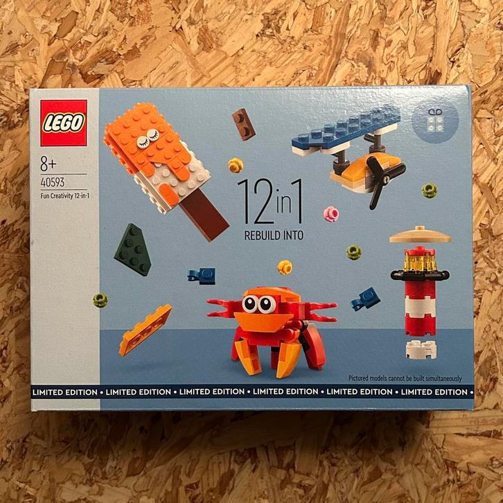 Lego 40593 Limited Edition Fun Creativity 12-in-1 (Nieuw), Kinderen en Baby's, Speelgoed | Duplo en Lego, Nieuw, Lego, Complete set