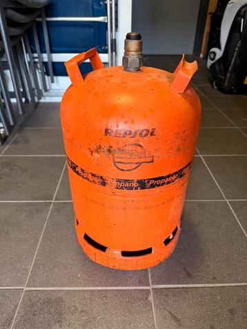 Spaanse Repsol Gasfles 11kg + Nederlandse Aansluiting beschikbaar voor biedingen