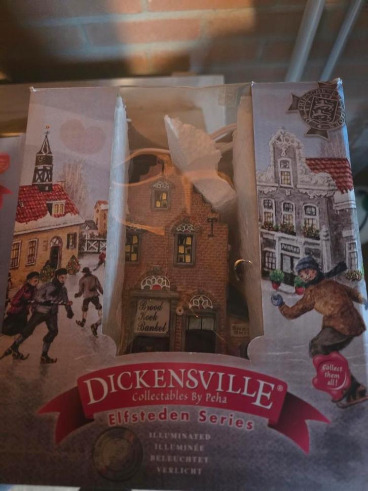 Dickensville Bakker de Haan Sneek - Elfsteden Serie, Verzamelen, Dierenverzamelingen, Ophalen of Verzenden