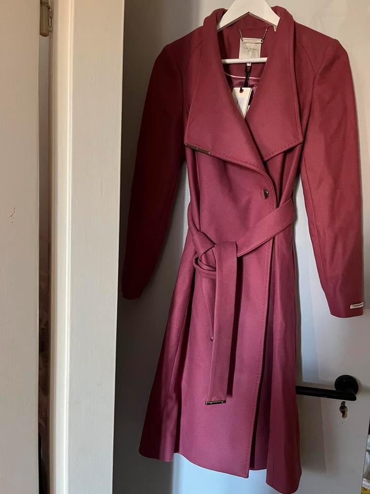 Ted Baker Jas - Stijlvol en Elegant, Kleding | Dames, Jassen | Zomer, Nieuw, Maat 36 (S), Roze, Ophalen of Verzenden