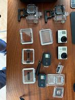 2 maal go pro hero3 met toebehoren in koffers., Ophalen, Gebruikt, GoPro
