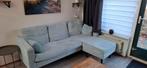 Comfortabele hoekbank - Lichtblauw van Leenbakker, Huis en Inrichting, Ophalen, Gebruikt, Minder dan 75 cm, Hoekbank