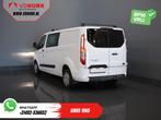 Ford Transit Custom 2.0 TDCI L2 Trend DC Dubbel Cabine BPM V, Auto's, Euro 6, 4 cilinders, Wit, Origineel Nederlands