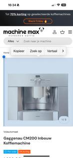 Gaggenau cm 200 met warmhoudbak kopjrs, Ophalen of Verzenden