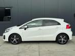 Kia Rio 1.2 CVVT DynamicLine Airco Navi Cruise control Camer, 1027 kg, Gebruikt, 4 cilinders, Wit