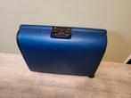 Carlton Koffer - Blauw, Ophalen, 50 tot 60 cm, Hard kunststof, Zo goed als nieuw