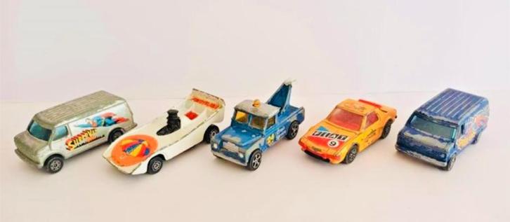 Corgi Juniors - 164 - superman, spiderman, DC-Comics, rover, Hobby en Vrije tijd, Modelauto's | 1:43, Zo goed als nieuw, Auto