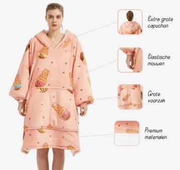 Grote wijde hoodie deken, Jaxy, volwassene beschikbaar voor biedingen