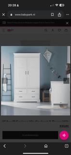 Kidsmill Savigno Kledingkast 2-Deurs, Huis en Inrichting, Kasten | Kledingkasten, Ophalen of Verzenden, Zo goed als nieuw, 50 tot 75 cm