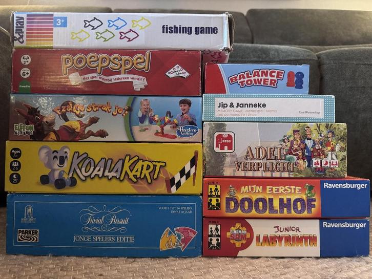 Gezelschapsspellen | Bordspellen, Hobby en Vrije tijd, Gezelschapsspellen | Bordspellen, Gebruikt, Ophalen of Verzenden