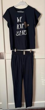 Nikkie setje, Kleding | Dames, Huispakken, Ophalen of Verzenden, Zo goed als nieuw, Maat 36 (S), Blauw