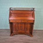 Schuin opklapbare Secretaire Mahonie, 1,00 m Art. Nr.: 27520, Huis en Inrichting, Bureaus, Ophalen, Gebruikt, Bureau