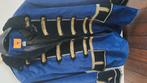 Blauw fluweel gevoerde carnavalsjas, Kleding | Heren, Carnavalskleding en Feestkleding, Ophalen of Verzenden, Zo goed als nieuw