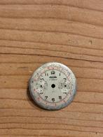 Vintage enicar r92 horloge chronograaf wijzerplaat dial, Ophalen of Verzenden, Zwart, Android