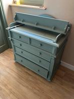 Landelijke commode met kapstokje - Gebruikt, Ophalen, Gebruikt, 75 tot 100 cm, Opstaande rand