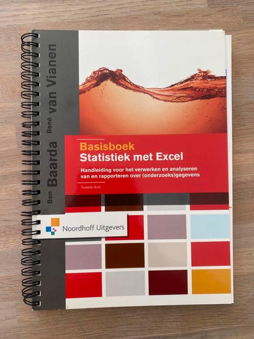 Ben Baarda - Basisboek statistiek met Excel, Boeken, Wetenschap, Nieuw, Ophalen of Verzenden