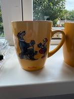 Chocomel bekers Efteling 2 stuks nieuwstaat, Ophalen, Zo goed als nieuw, Overige stijlen, Kop(pen) en/of Schotel(s)