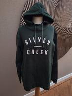 Mooie Silver Creek hoodie, maat L, Maat 52/54 (L), Ophalen of Verzenden, Zo goed als nieuw, Groen