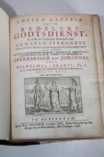 Wilhelmus à Brakel - Redelyke Godsdienst, deel 1 (1736), Antiek en Kunst, Ophalen of Verzenden