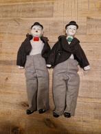 Laurel en hardy porseleinen poppen, Ophalen of Verzenden