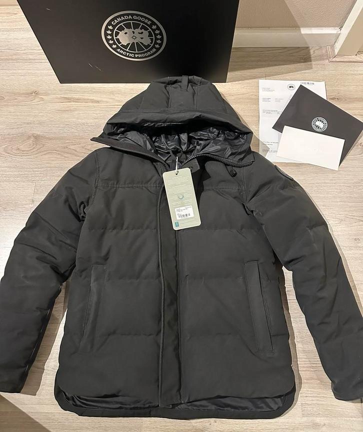 Canada Goose Jas Heren - MacMillan Parka Zwart M, Kleding | Heren, Jassen | Winter, Zo goed als nieuw, Maat 48/50 (M), Zwart, Ophalen of Verzenden