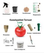 Kweekpakketen; komkommer, aubergine, tomaat en flespompoen., Nieuw, Overige typen, Verzenden