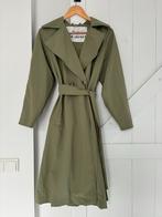 Groene Trenchcoat - Giacomo The Jacket - Maat XS, Ophalen of Verzenden, Zo goed als nieuw, Maat 34 (XS) of kleiner, Groen