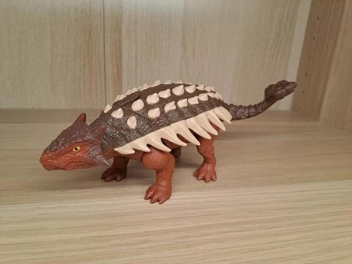 Jurassic World Dominion Ankylosaurus (elektrisch), Kinderen en Baby's, Speelgoed | Actiefiguren, Zo goed als nieuw, Ophalen of Verzenden
