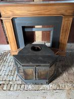 Kachel met schouw, Huis en Inrichting, Kachels, Ophalen, Zo goed als nieuw, Elektrisch, Overige soorten