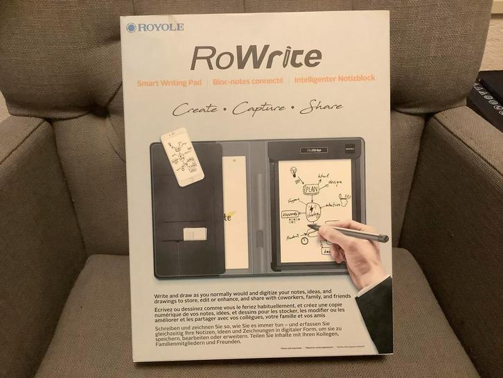 RoWrite Smart Writing Pad - Nieuw, Computers en Software, E-readers, Nieuw, 10 inch of meer, 4 GB of minder, Bluetooth, Ophalen of Verzenden