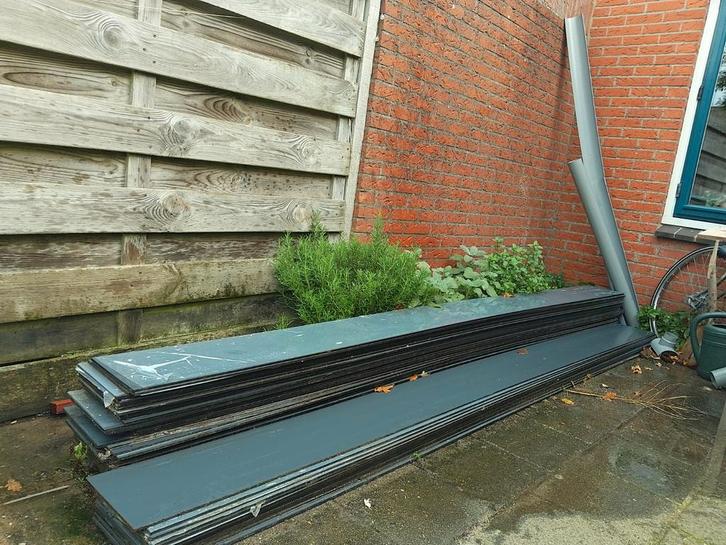 Trespa 59 planken, Doe-het-zelf en Verbouw, Hout en Planken, Zo goed als nieuw, Plank, Overige houtsoorten, Minder dan 200 cm