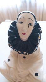 Mooie vintage Pierrot , porselein clown, Ophalen of Verzenden, Zo goed als nieuw
