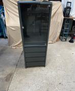 Vitrinekastje met verlichting, Tuin en Terras, Bergingen en Tuinkasten, Ophalen, Zo goed als nieuw, Kunststof, Overige typen