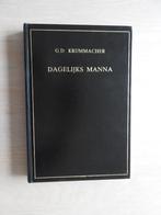 G.D. Krummacher - Dagelijks manna - Dagboek, Ophalen of Verzenden, Zo goed als nieuw