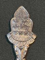 De blije wereld Lunteren, vintage verzilverd lepeltje, Ophalen of Verzenden