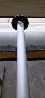 vlaggenmast 6 meter grijs anti-diefstal!, Ophalen, Nieuw