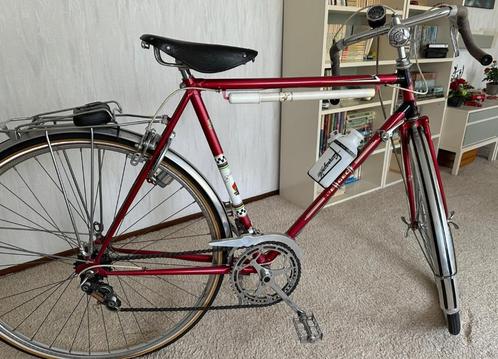 Vintage Peugeot Racefiets PL8 "Record du Monde" Jaren ‘60, Fietsen en Brommers, Fietsen | Racefietsen, Zo goed als nieuw, Heren