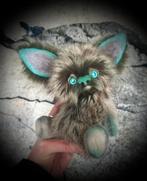 Beer Monster Teddybeer teddy handgemaakt beweegbaar pop doll, Verzenden, Zo goed als nieuw, Stoffen beer, Overige merken