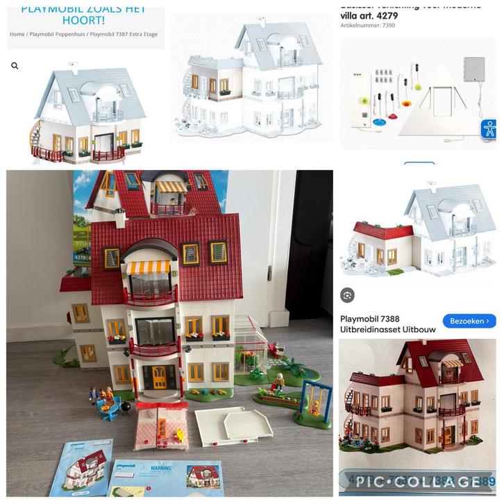Playmobil Moderne Villa 4279 Compleet, Kinderen en Baby's, Speelgoed | Playmobil, Zo goed als nieuw, Ophalen of Verzenden