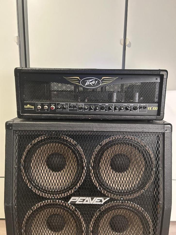 Peavey Valveking VK100 with Peavey 412 MS Cab (UK), Muziek en Instrumenten, Versterkers | Bas en Gitaar, Gebruikt, 100 watt of meer