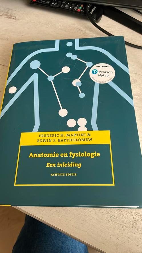 Anatomie en fysiologie, 8e editie met MyLab NL, Boeken, Schoolboeken, Zo goed als nieuw, Nederlands, Overige niveaus, Ophalen of Verzenden