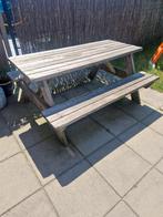 Picnicktafel / tuintafel, Ophalen, Gebruikt, Rechthoekig, Hout