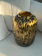 Artic cheetah vaas M goud zwart Vase the world nieuw, Ophalen of Verzenden