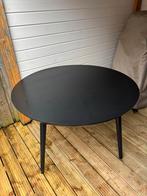 Hartman Sophie Ronde Tuintafel Zwart HPL - 128cm, Ophalen, Zo goed als nieuw, Rond, Kunststof