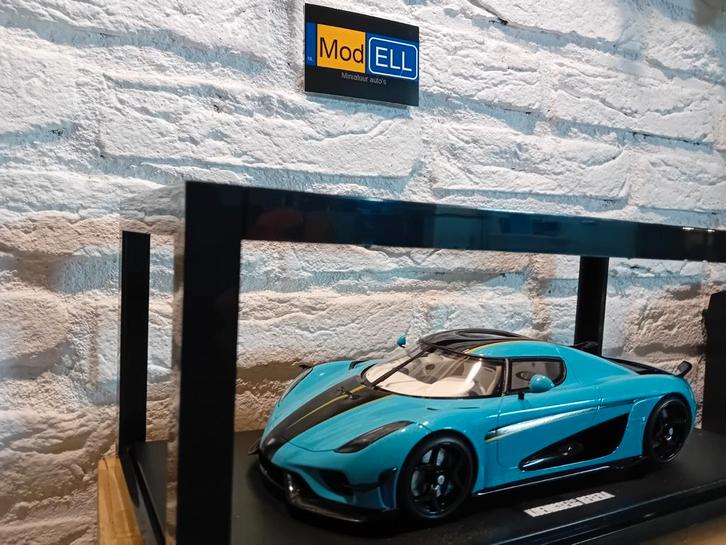Koenigsegg Regera GT Spirit, Hobby en Vrije tijd, Modelbouw | Auto's en Voertuigen, Nieuw, Auto, Groter dan 1:32, Overige merken